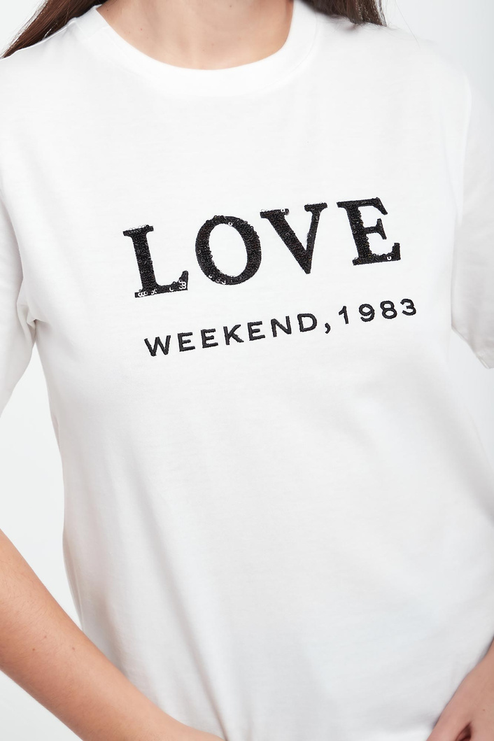 T-shirt damski Agile WEEKEND MAX MARA