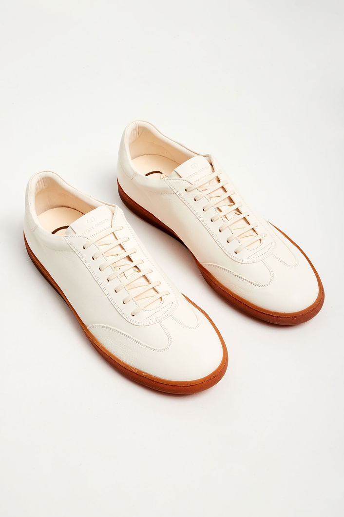 Sneakersy męskie skórzane CESARE CASADEI