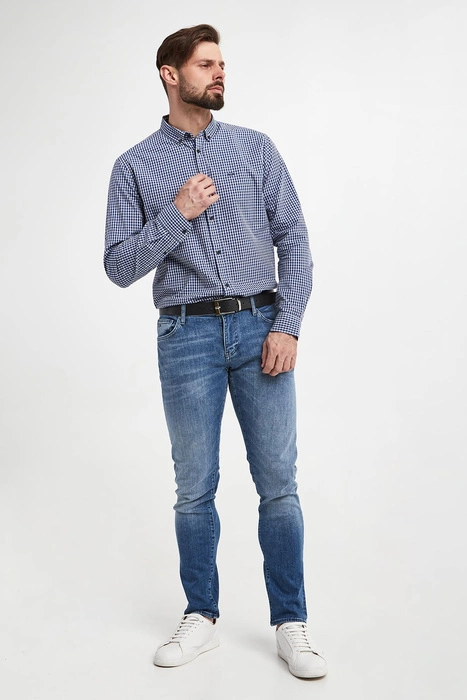 Koszula męska w kratkę ARMANI EXCHANGE