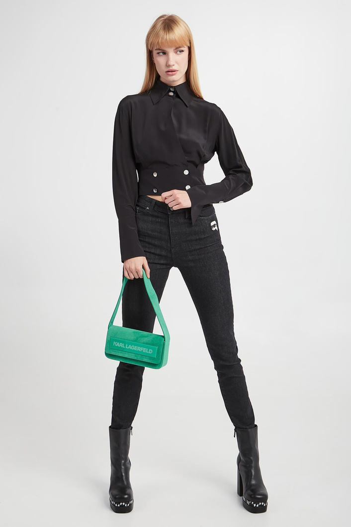 Koszula damska jedwabna KARL LAGERFELD