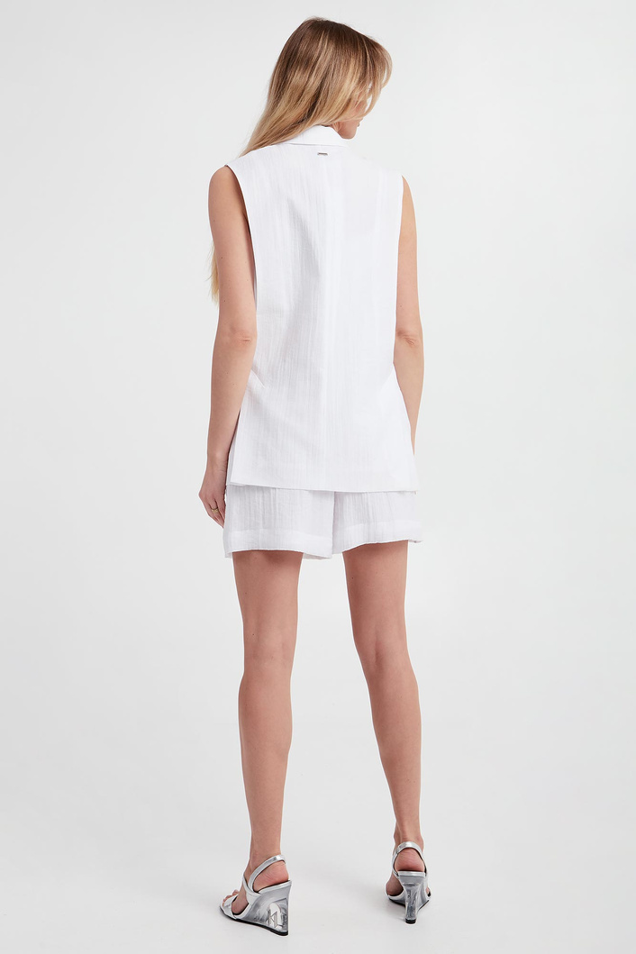 Kamizelka damska z lyocellu ARMANI ECHANGE