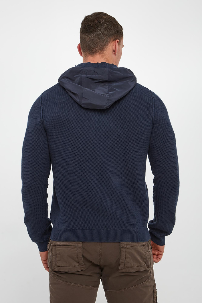 Sweter męski z wełną AERONAUTICA MILITARE