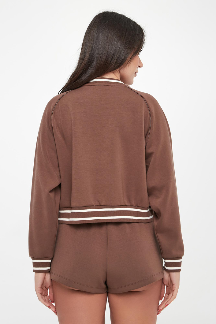 Bluza damska z logo ARMANI EXCHANGE