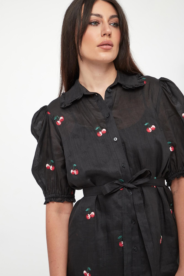 Sukienka mini w wiśnie TWINSET