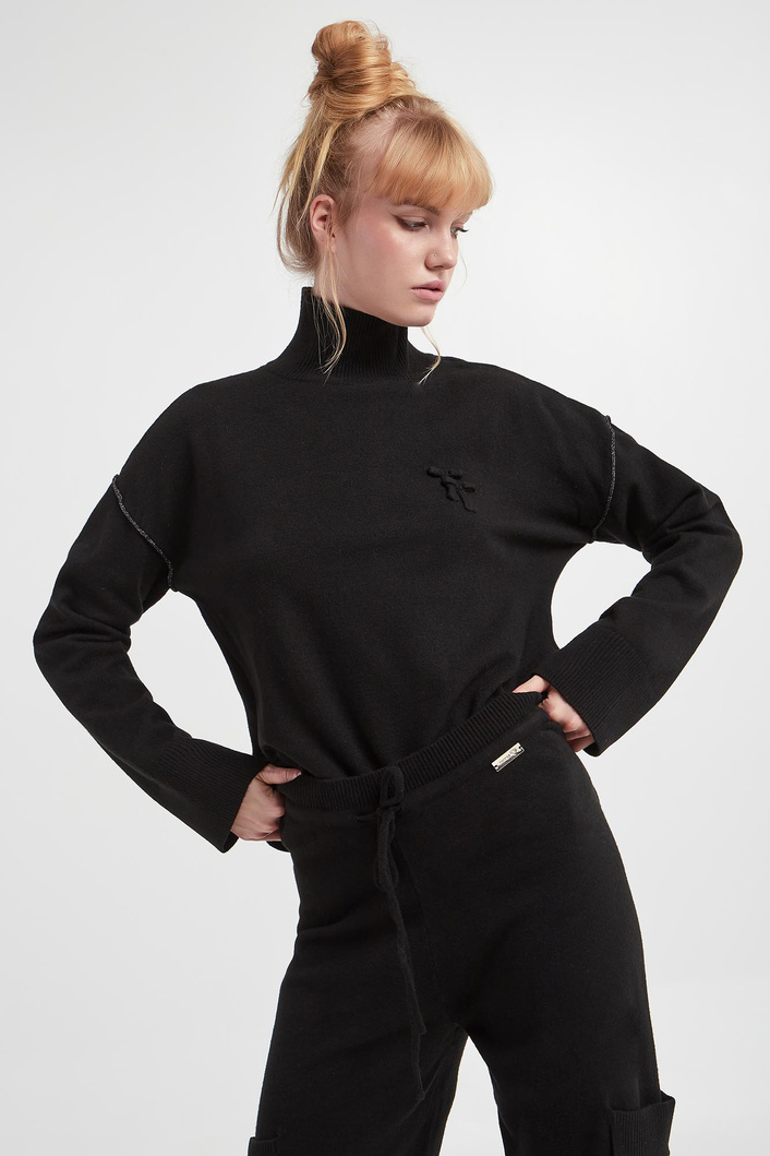 Sweter damski z golfem TWINSET U&B