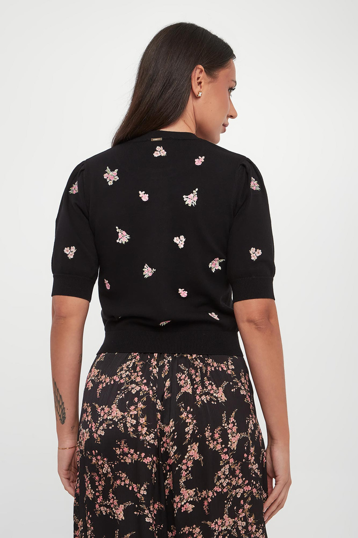Sweter damski w kwiaty TWINSET