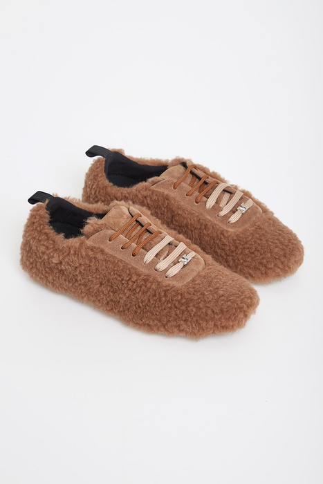 Sneakersy damskie futerkowe Cera2 MAX MARA ACCESSORI