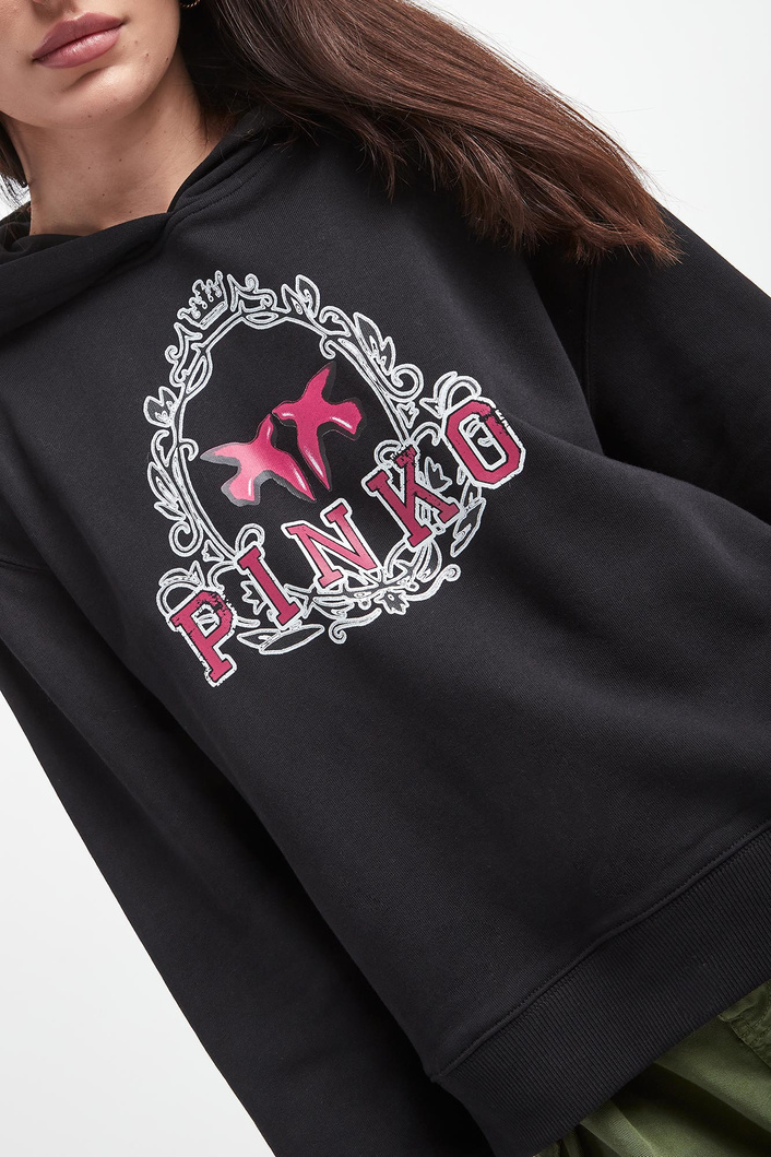 Bluza damska z kapturem Sisma PINKO