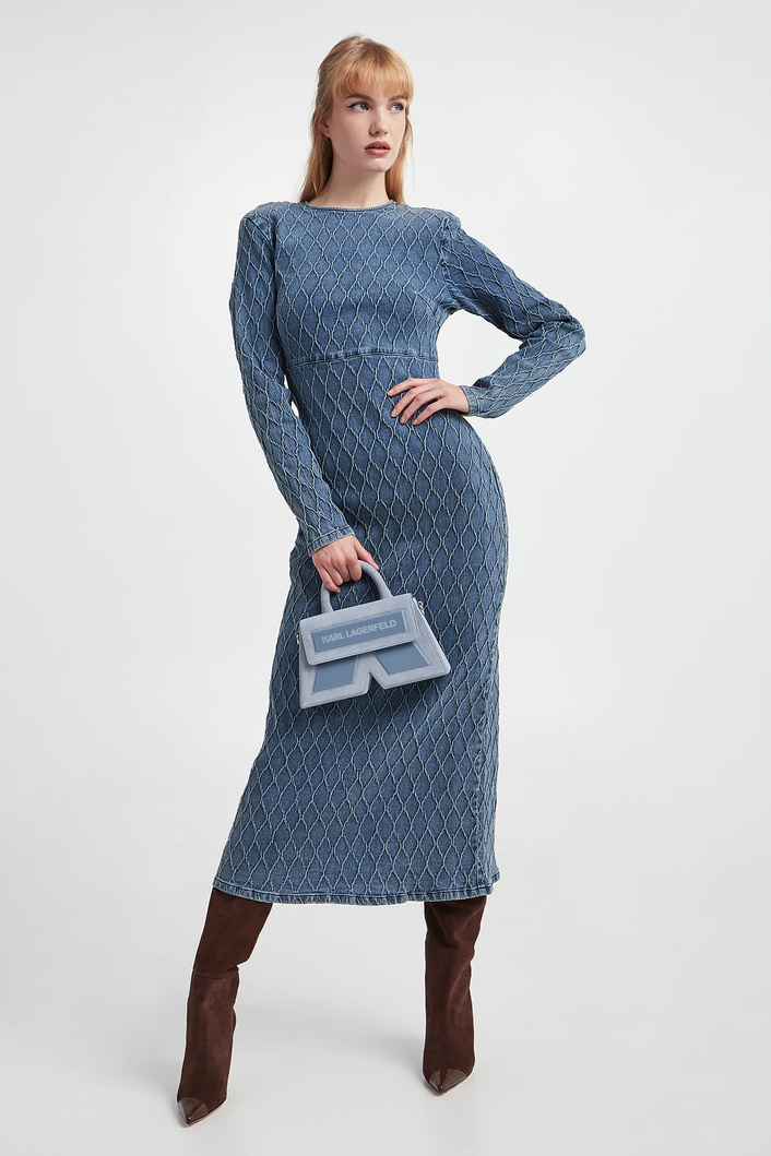 Sukienka jeansowa damska GESTUZ