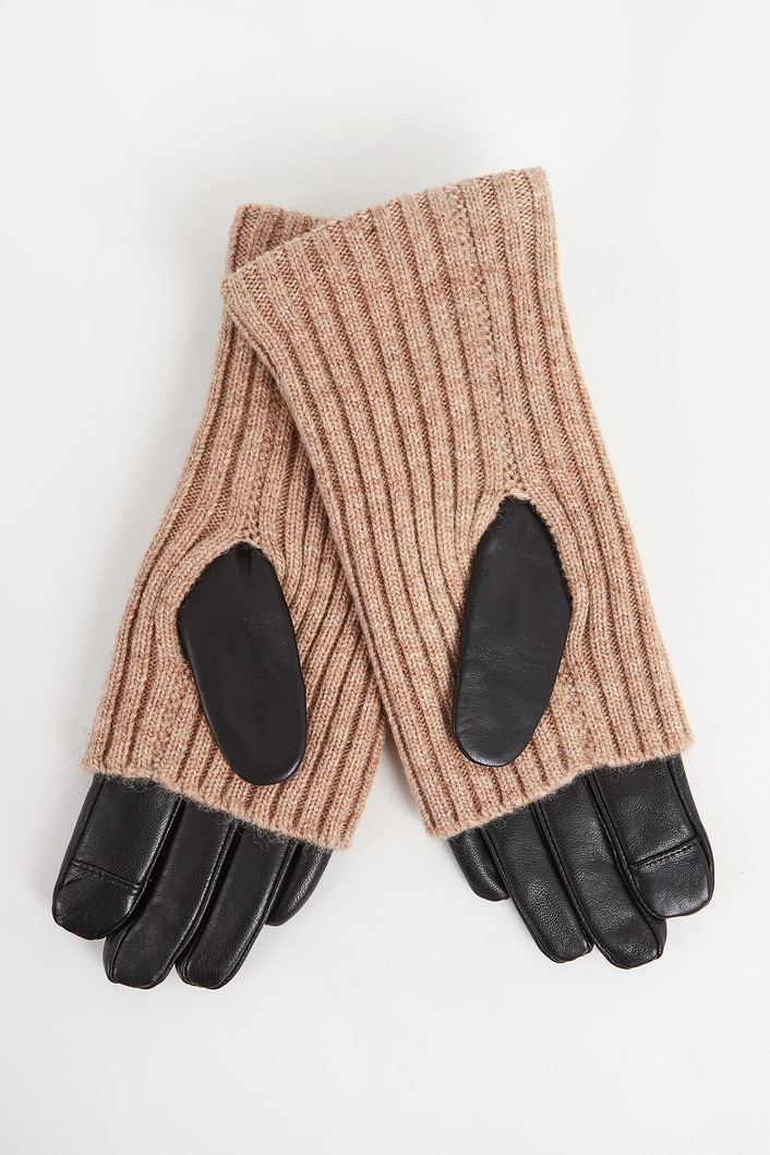 Rękawiczki damskie skórzane LIU JO