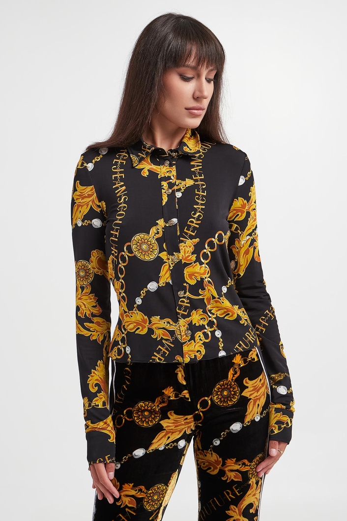 Koszula damska z logo VERSACE JEANS COUTURE