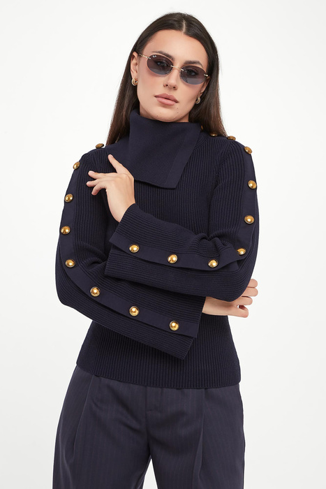 Sweter damski z golfem ELISABETTA FRANCHI