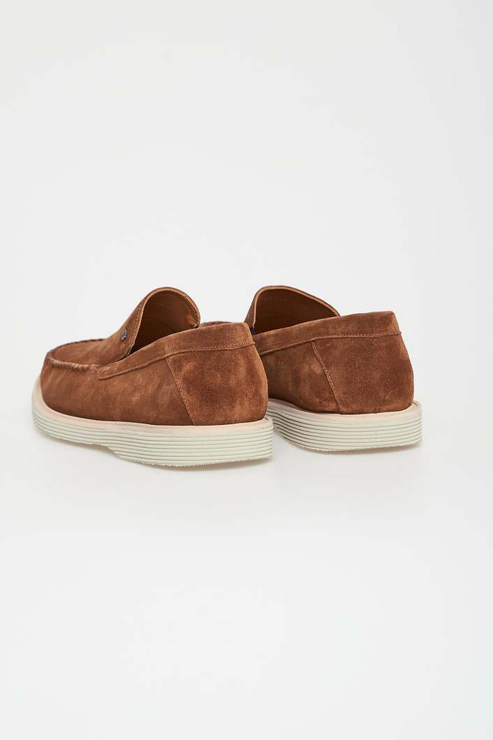 Loafersy męskie zamszowe BALDININI