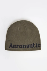 Czapka męska z logo AERONAUTICA MILITARE