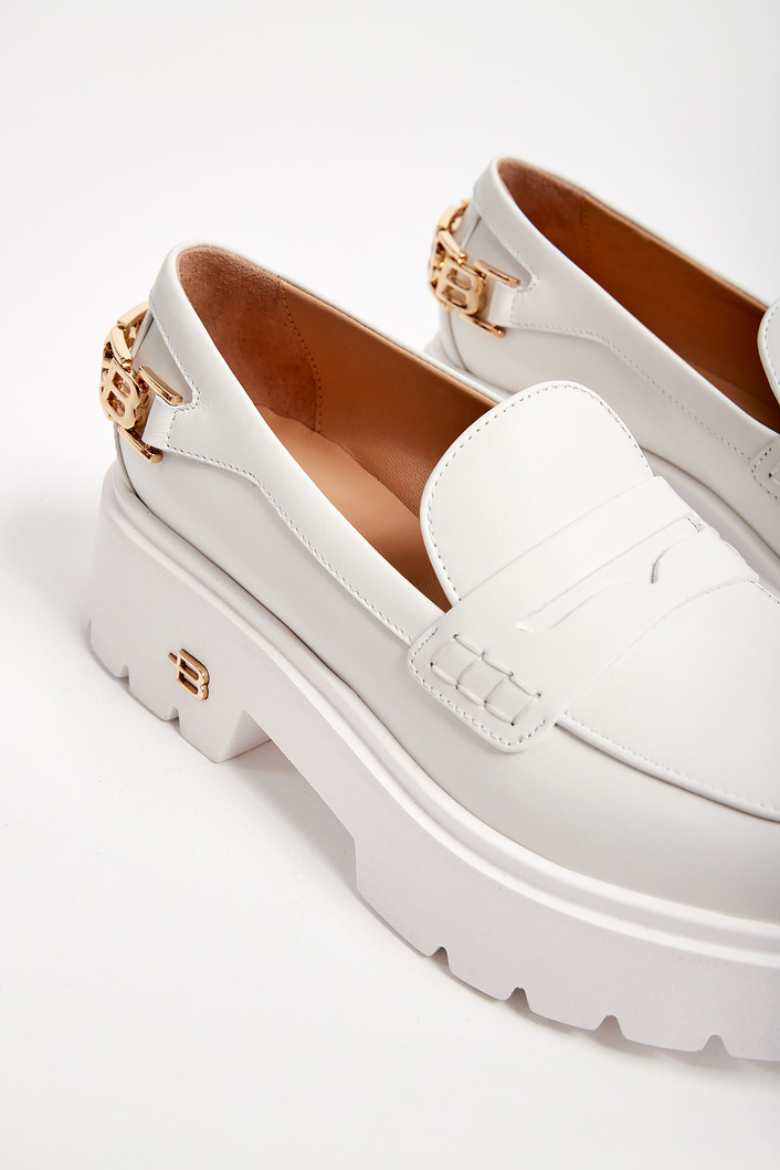 Mokasyny skórzane BALDININI