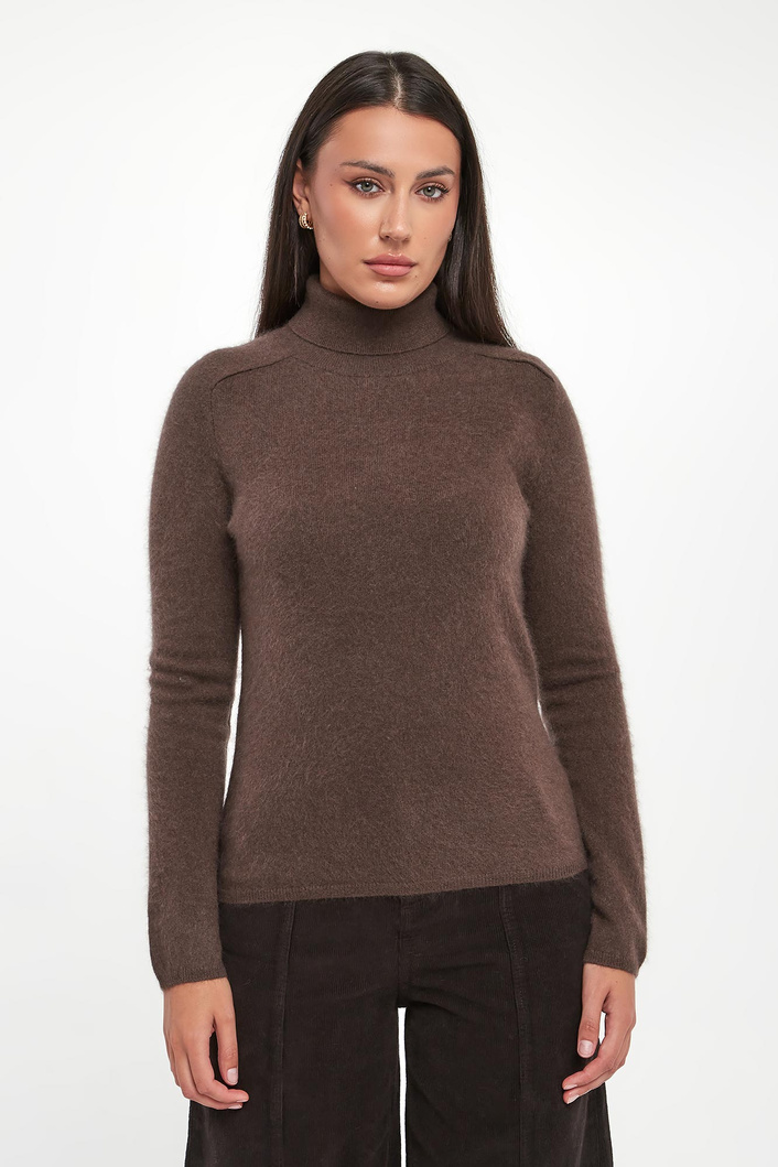 Sweter damski z golfem Carioca MM