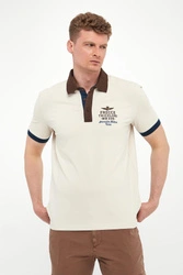 Polo męskie z haftem AERONAUTICA MILITARE