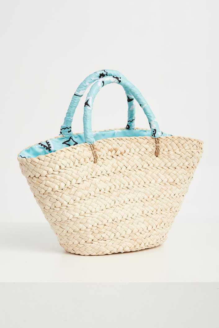 Koszyk damski naturalny Kylie MC2 SAINT BARTH