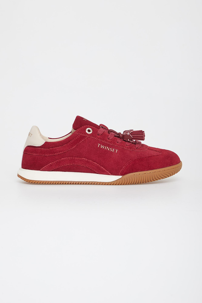 Sneakersy damskie zamszowe TWINSET