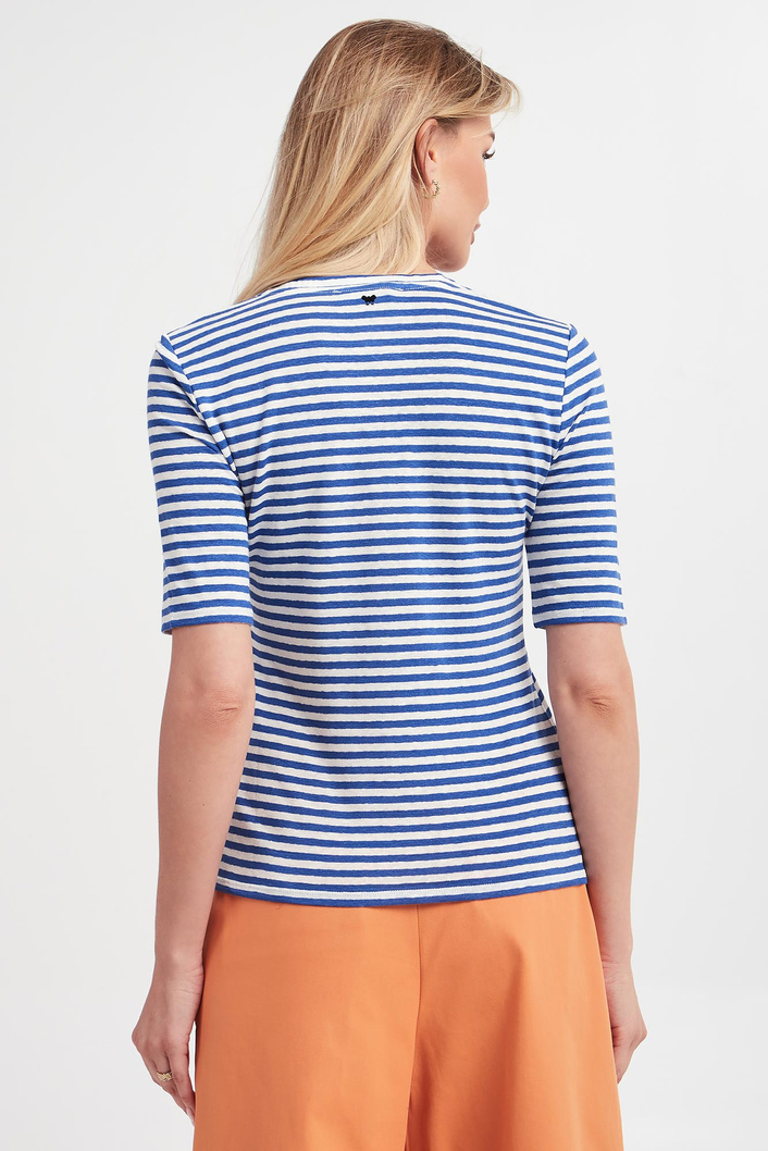 T-shirt damski w paski Naro WEEKEND MAX MARA