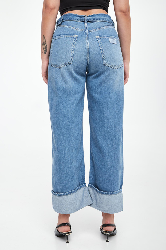 Jeansy damskie z paskiem LIU JO