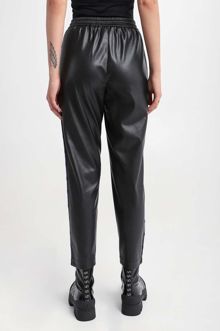 Spodnie damskie z ekoskóry LIU JO