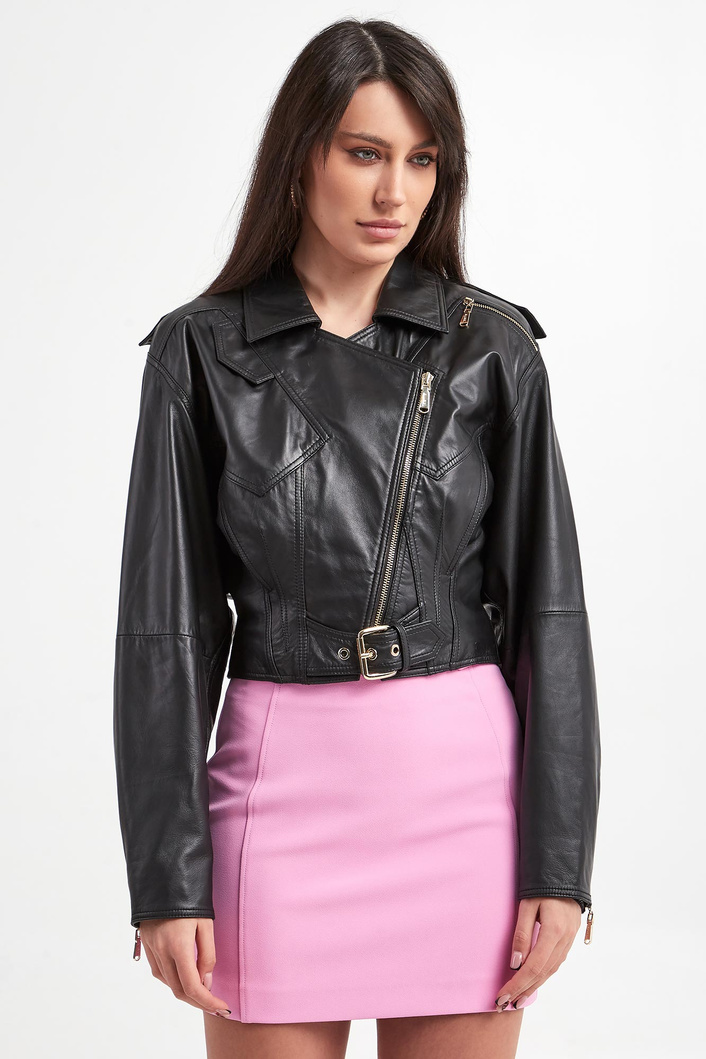 Ramoneska damska skórzana BLUGIRL BLUMARINE