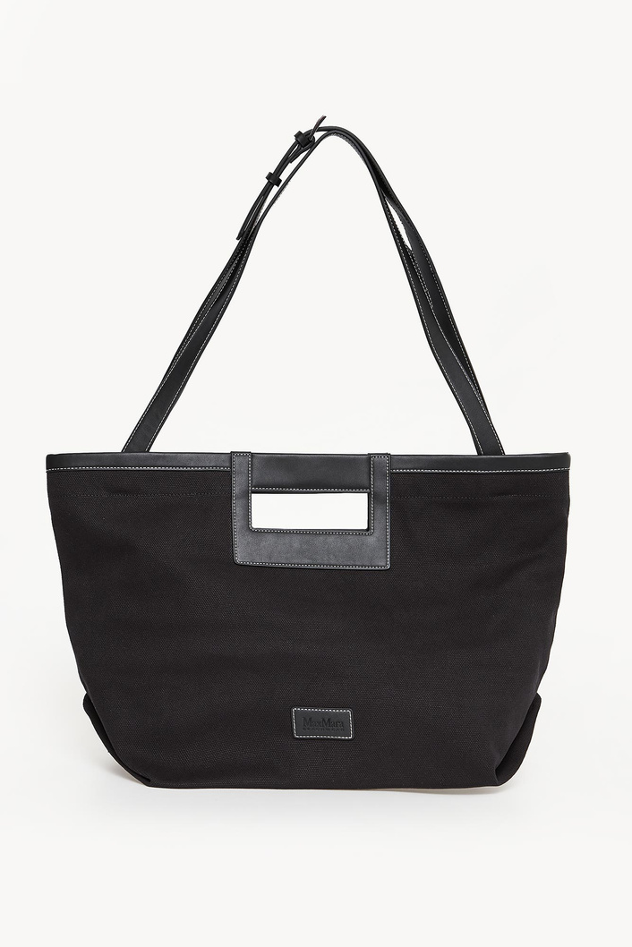 Torebka shopper Ecru MAX MARA BEACHWEAR