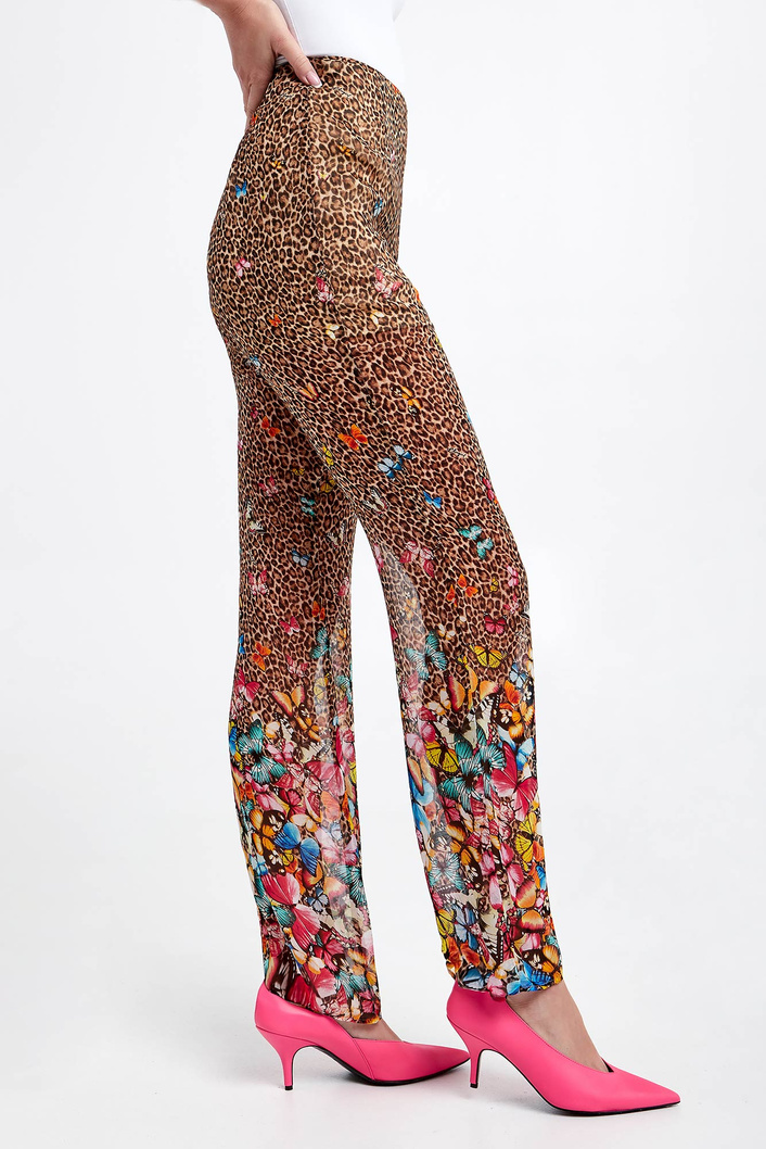 Spodnie jedwabne BLUGIRL BLUMARINE