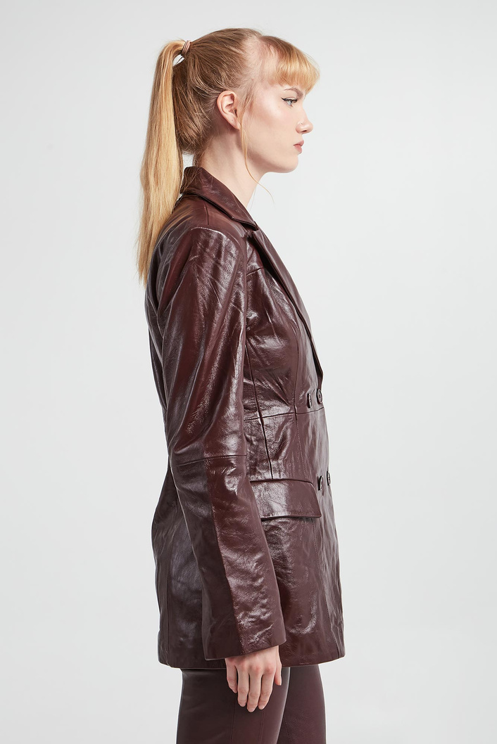 Marynarka damska skórzana GESTUZ