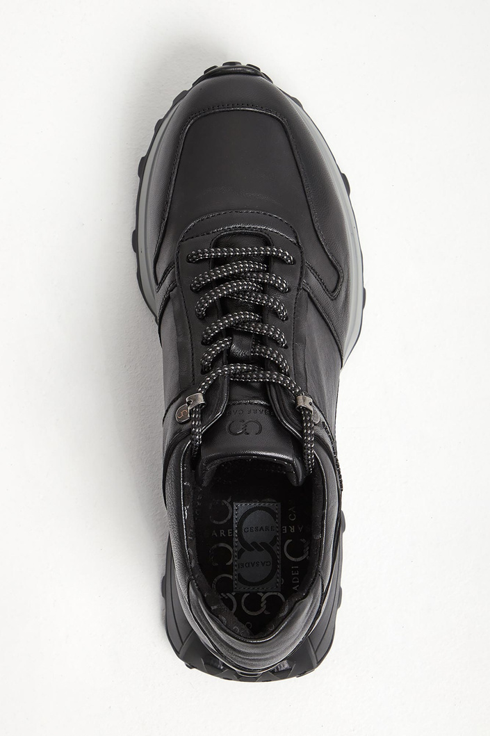 Sneakersy męskie skórzane CESARE CASADEI