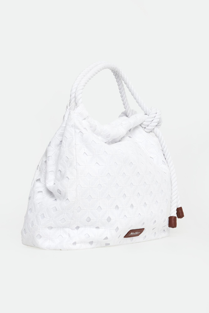 Torebka ażurowy shopper Arte MAX MARA BEACHWEAR