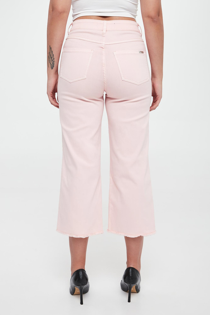 Jeansy damskie z kryształkami JOSEPH RIBKOFF