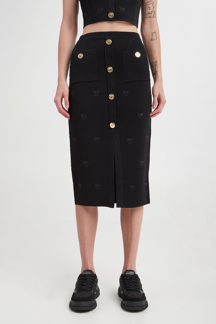 Spódnica żakardowa Dinkey PINKO
