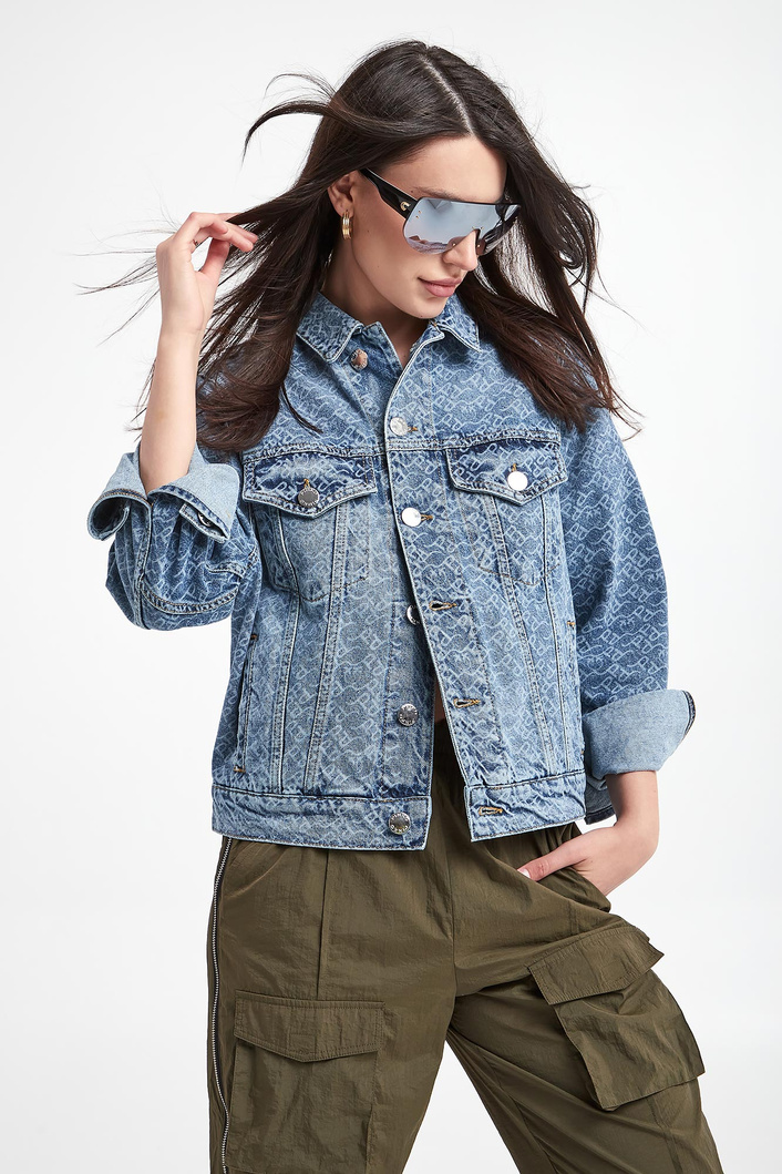 Katana jeansowa damska Arrampicata PINKO