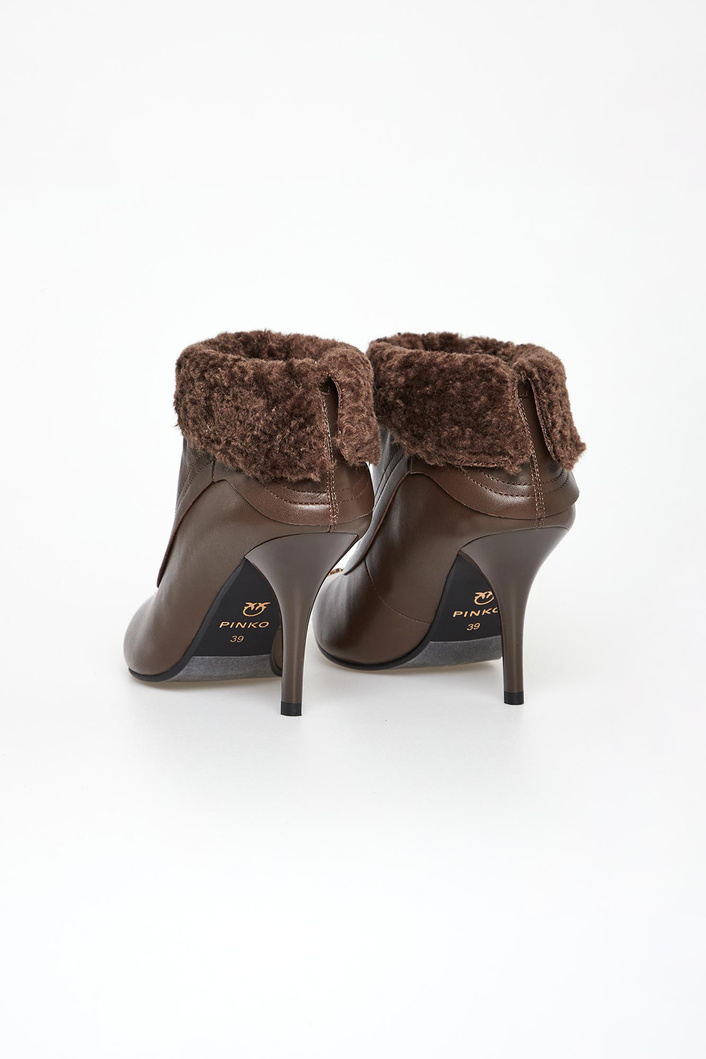 Botki damskie skórzane Lucy 25 PINKO