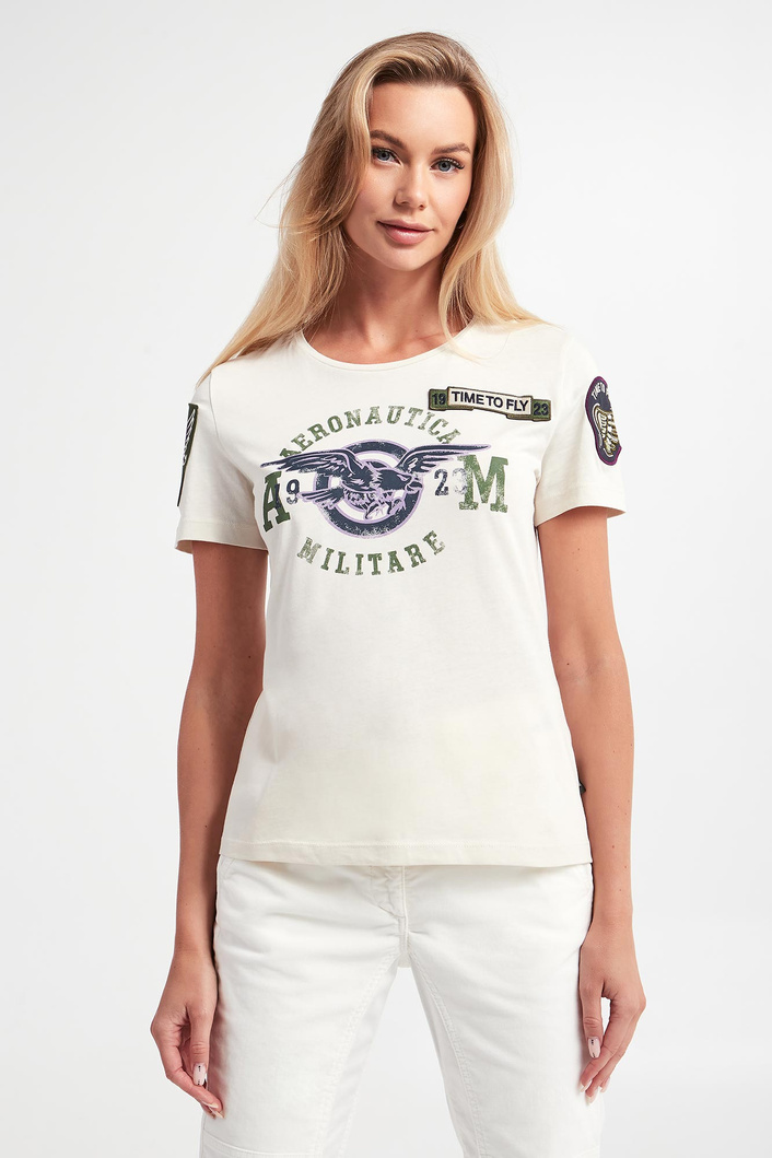T-shirt damski AERONAUTICA MILITARE