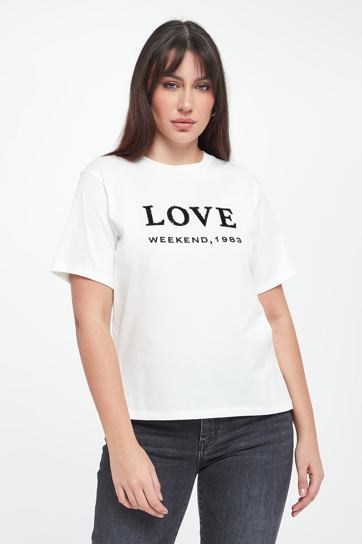 T-shirt damski Agile WEEKEND MAX MARA
