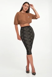 Spódnica ażurowa midi ELISABETTA FRANCHI