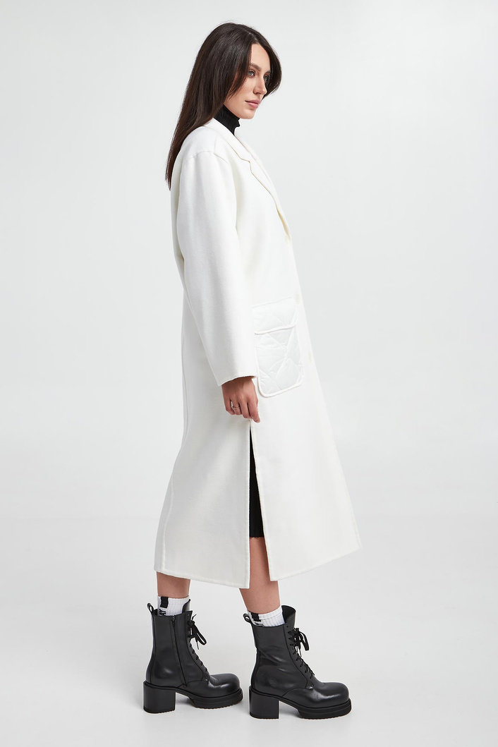 Płaszcz damski wełniany ICE PLAY