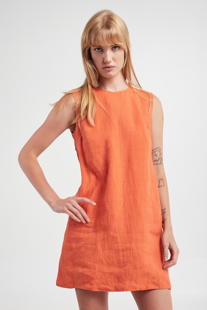 Sukienka lniana Angri MARELLA SPORT