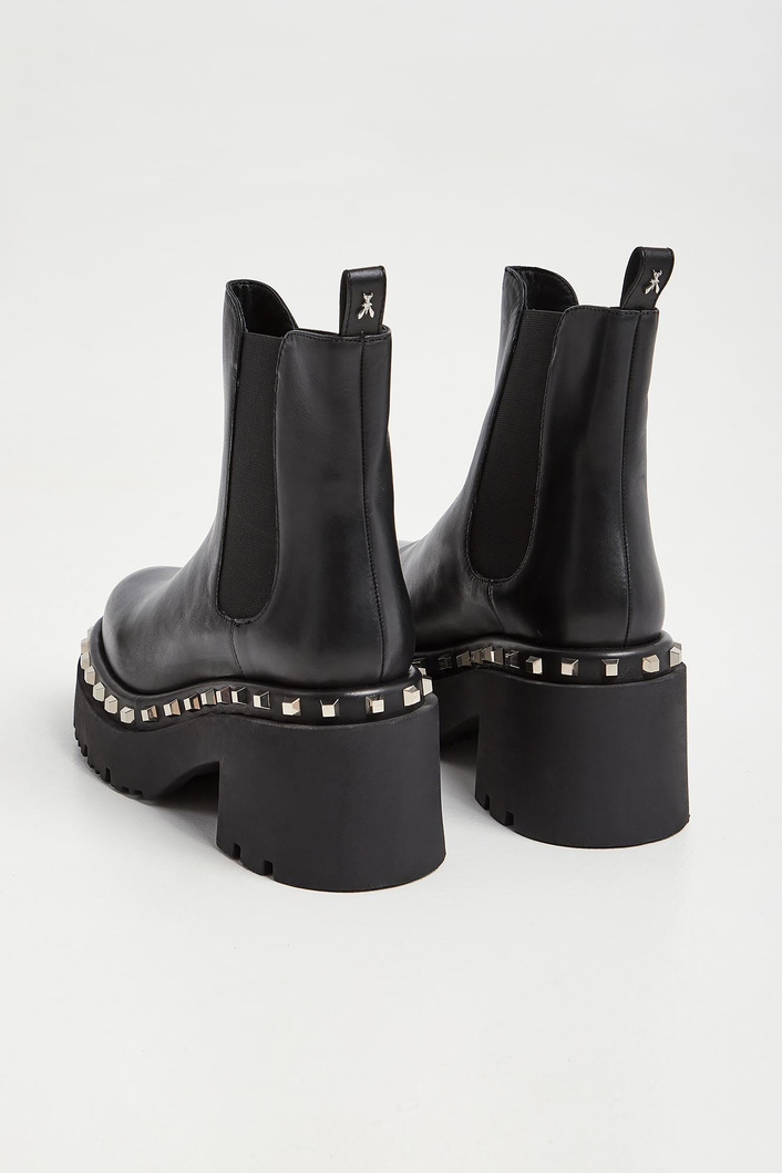 Botki skórzane damskie PATRIZIA PEPE