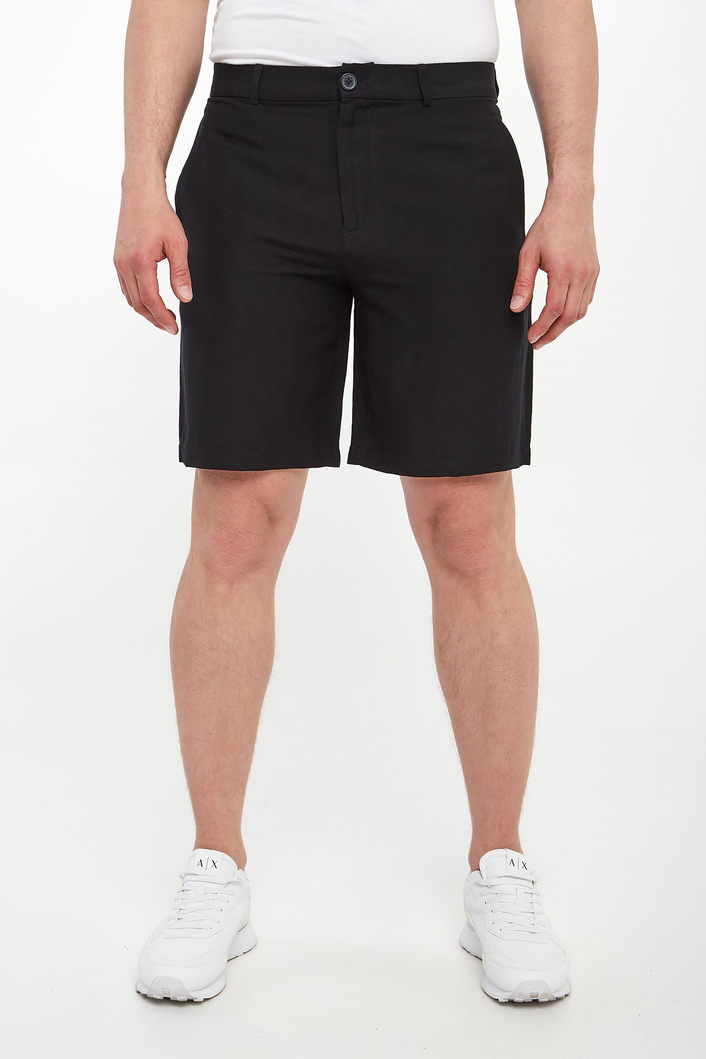Bermudy męskie z lnem ARMANI EXCHANGE