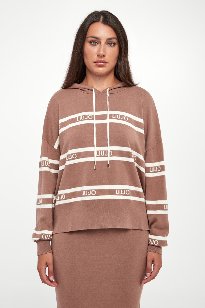 Sweter damski z kapturem LIU JO