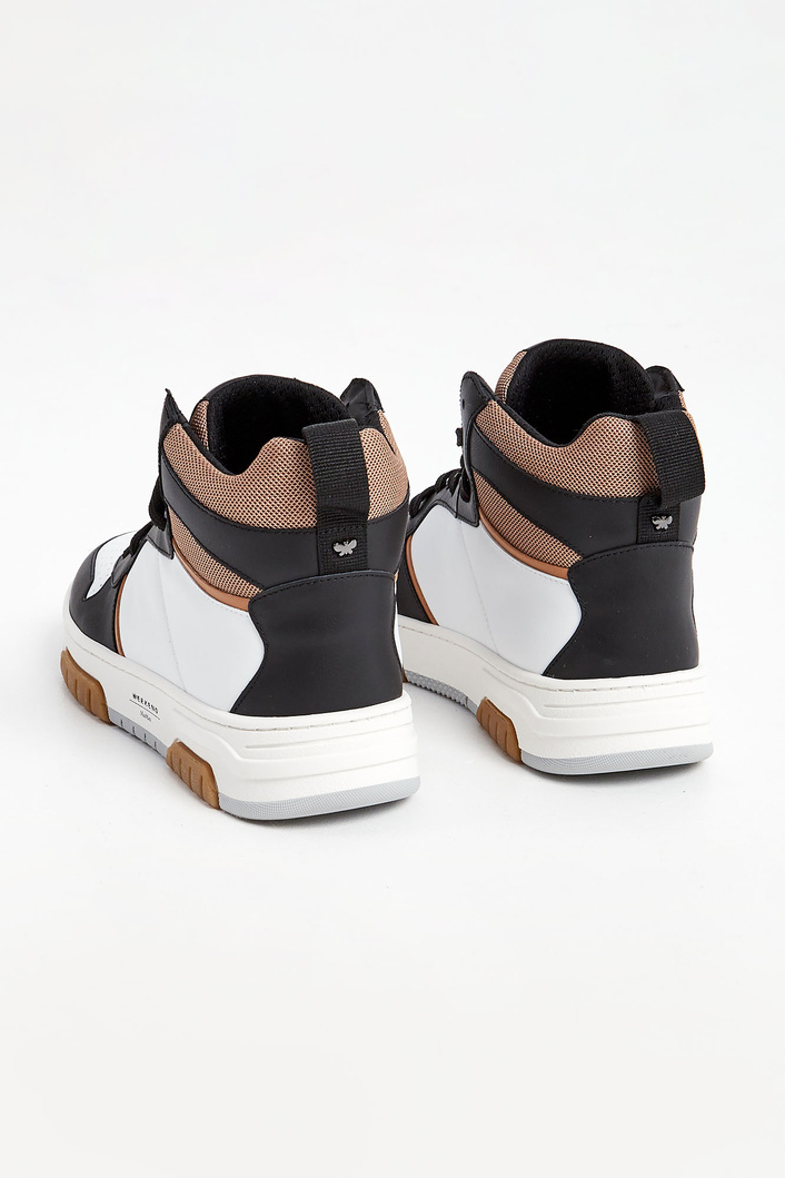 Sneakersy skórzane Miki WEEKEND MAX MARA