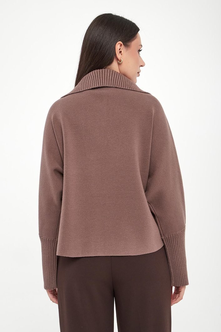 Sweter damski z kołnierzem JOSEPH RIBKOFF