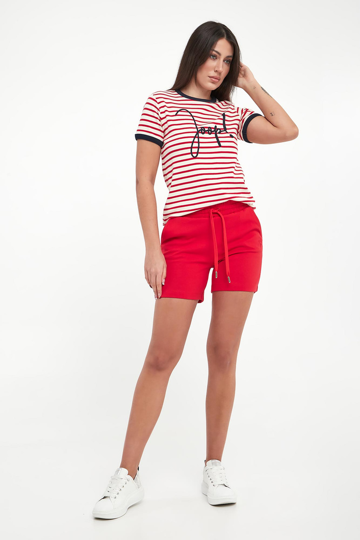 T-shirt damski w paski Trinity JOOP!