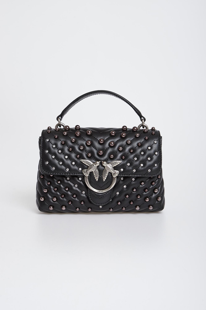 Torebka damska skórzana Love Lady Puff Mini Classic PINKO