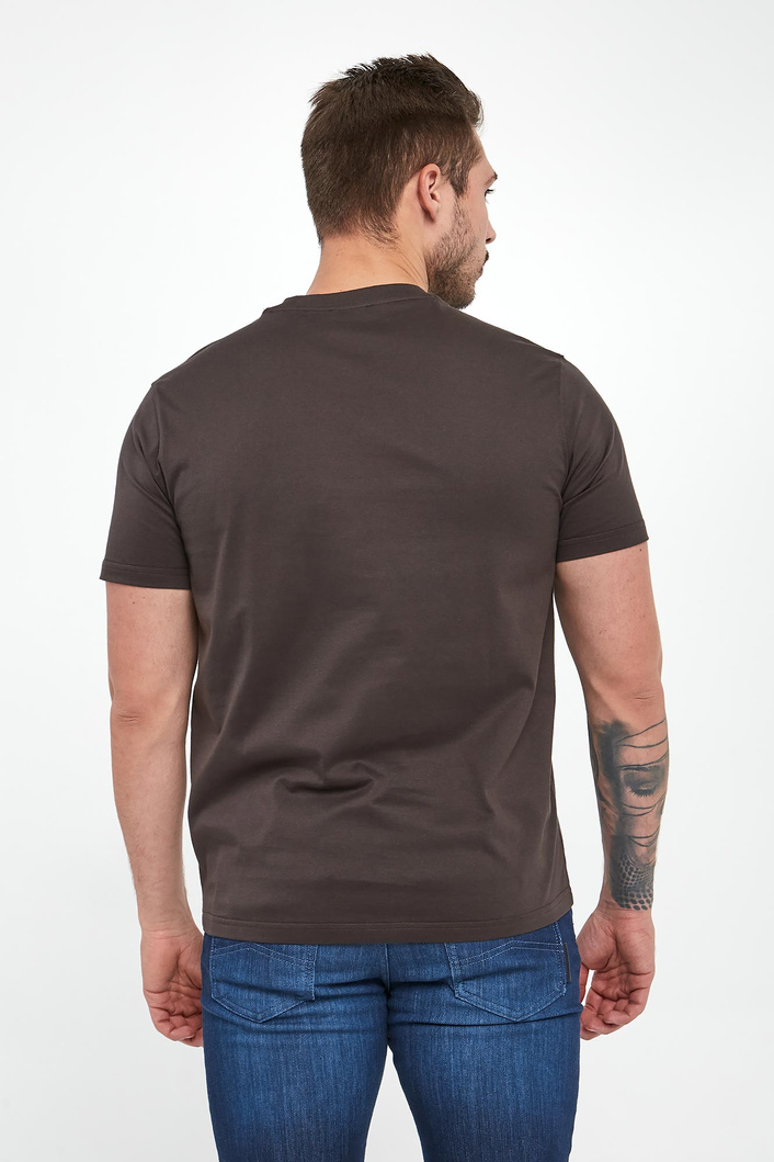 T-shirt męski z logo PAUL&SHARK