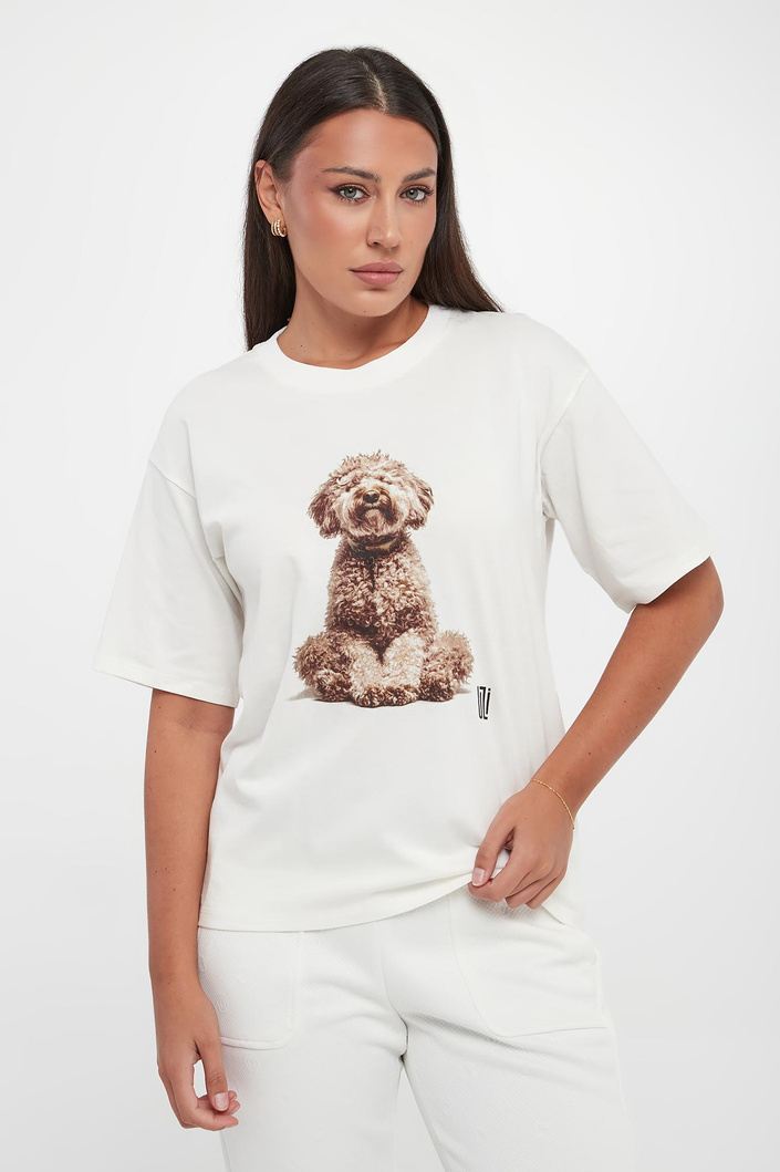 T-shirt damski z nadrukiem SPORTALM